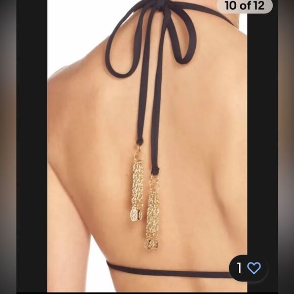 Trina Turk Moroccan Medallion Goddess High-Neck One Piece Swimsuit Bathing Suit - Picture 10 of 14